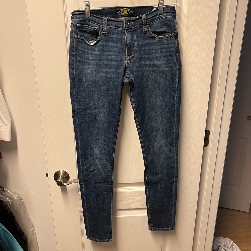 Lucky Brand Charlie Skinny Jeans Size 28